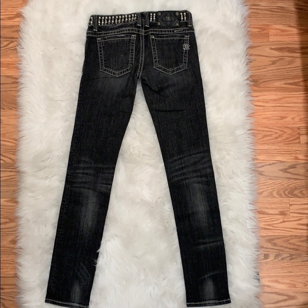 Miss Me Studded Skinny Denim Jeans, Size 27